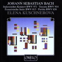 Johann Sebastian Bach - Elena Kuschnerova. © 2001 Orfeo International Music GmbH