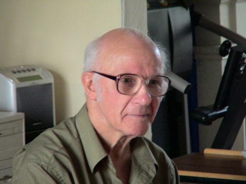 Basil Ramsey at home in North Yorkshire. Photo © 2005 Keith Bramich