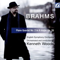 Brahms: Piano Quartet No 2 in A, Op 26. English Symphony Orchestra. Orchestrated and conducted by Kenneth Woods. © 2018 Wyastone Estate Ltd