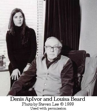 Denis ApIvor and Louisa Beard. Photo copyright (c) 1999 Steven Lee. Used with permission.