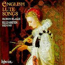 'English Lute Songs' Hyperion CD cover