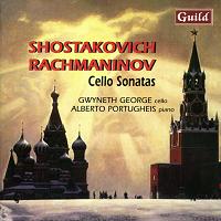 Rachmaninov and Shostakovich cello sonatas. © 2001 Guild Music