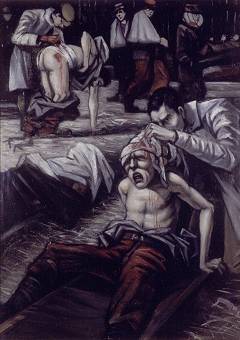 C R W Nevinson's 'The Doctor'. Photo: The Imperial War Museum, London