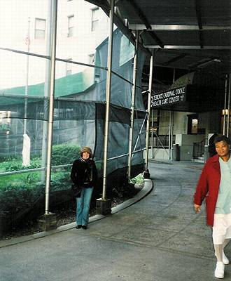 The Terence Cardinal Cooke Health Care Centre entrance. Photo: Grahame Ainge