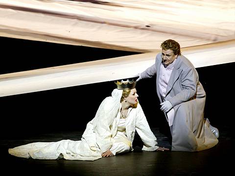 Ben Heppner in 'Lohengrin'. Photo: Bayerische Staatsoper