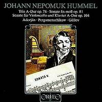 Johann Nepomuk Hummel (1778-1837). © 1993 Orfeo International Music GmbH