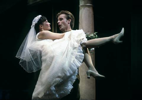 A scene from the Théâtre du Châtelet production of Offenbach's 'La Grand-Duchesse de Gérolstein'. Photo © 2004 M N Robert