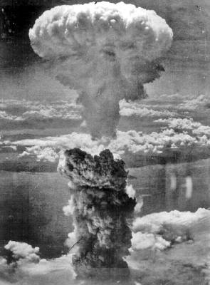 The bombing of Nagasaki, Japan, by US forces on 9 August 1945. Photo © US Department of Defense