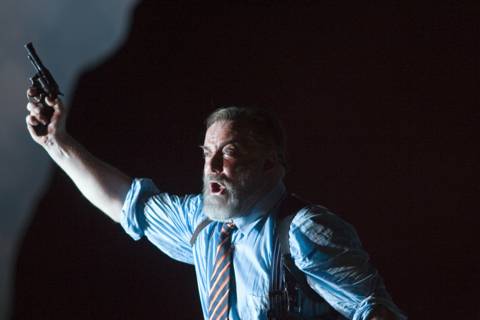 John Tomlinson as King Fisher in 'The Midsummer Marriage'. Photo © 2005 Bill Cooper