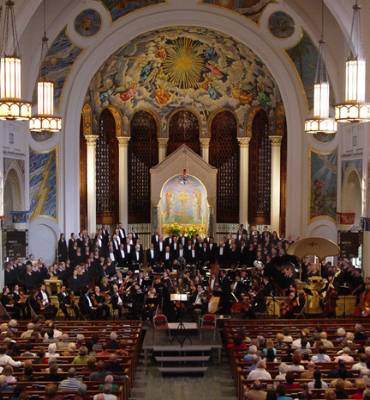 The Master Chorale of South Florida at Trinity Episcopal Cathedral in Miami. Photo © Donald Mathieu