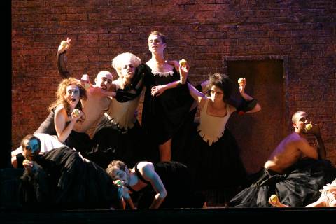 Dancers in Handel's 'Ariodante'. Photo © 2006 English National Opera and Stephen Vaughan