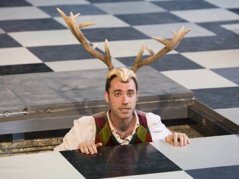 Leigh Melrose as Lubano in the Garsington Opera 2006 production of 'The Philosophers' Stone'. Photo © 2006 Johan Persson