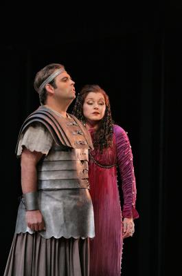 Dimitri Pittas as Narraboth and Janice Watson as Salomé. Photo © 2006 Ken Howard