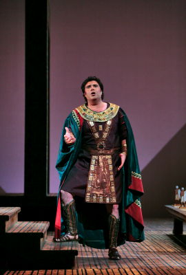 Carlo Ventre as Radames. Photo © 2008 Cory Weaver