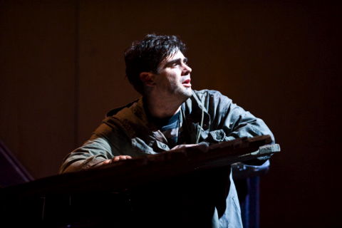 Clint van der Linde in the title role of English Touring Opera's production of Handel's 'Tolomeo'. Photo © 2009 Richard Hubert Smith