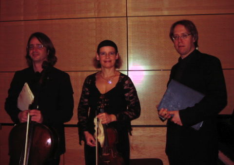 Haydn Trio Eisenstadt at Syracuse University. Photo © 2009 Rebecca Schmid
